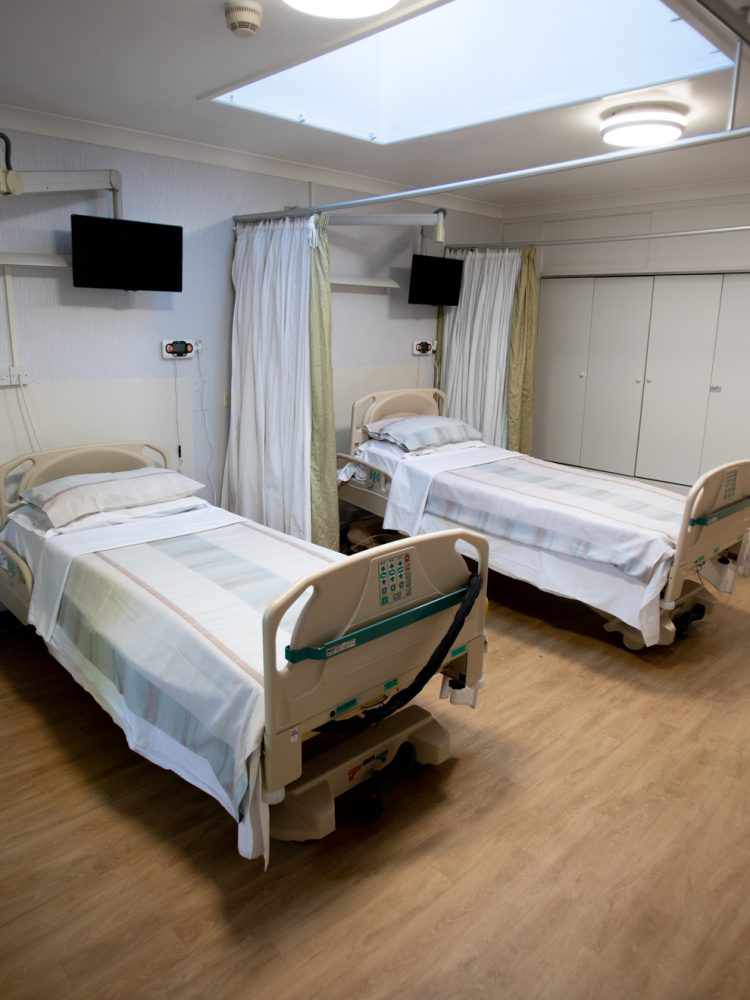 Hospital Vinyl Wrapped Walls